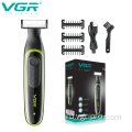 VGR V-017 Перезаряжаемая бритва для волос на теле для мужчин